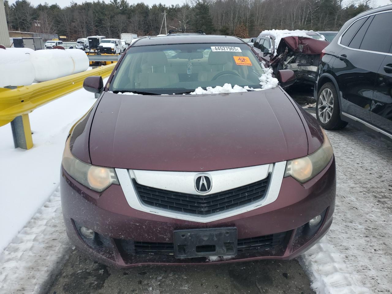2010 Acura TSX VIN JH4CU2F61AC037078 Copart auction photo, rear end damage thumbnail 5