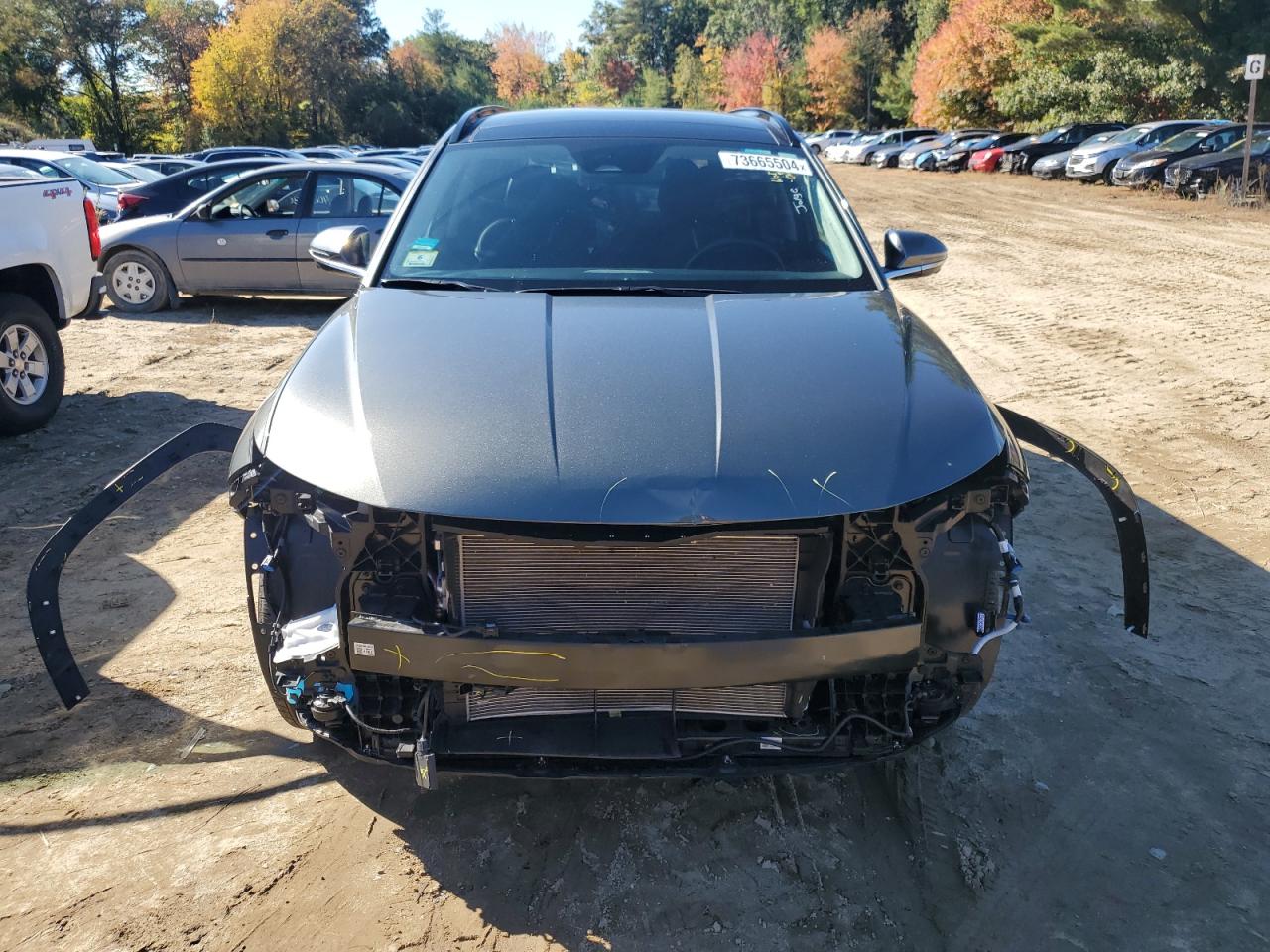 2023 Hyundai Tucson VIN 5NMJECAE6PH269342 Copart auction photo, front end / rear end damage thumbnail 5