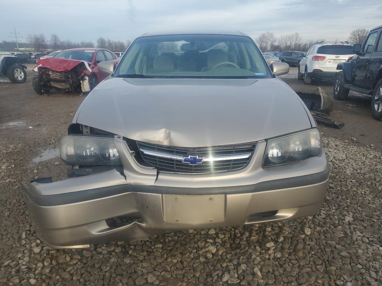 2001 Chevrolet Impala VIN 2G1WF52E119250829 Copart auction photo, rear end / front end damage thumbnail 5