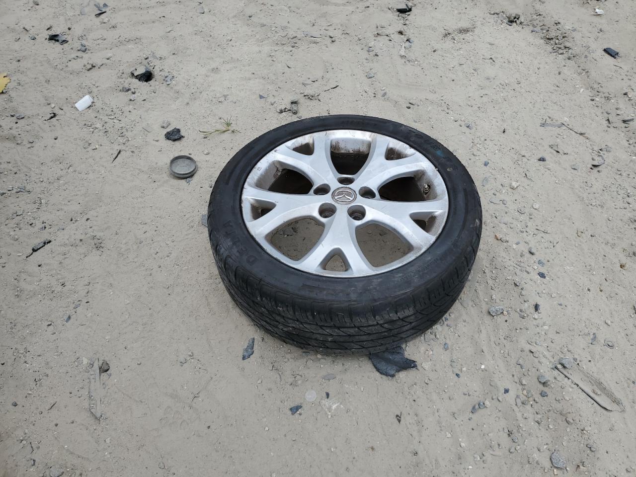 2009 Mazda 3 VIN JM1BK32F891254536 Copart auction photo, front end / side damage thumbnail 14