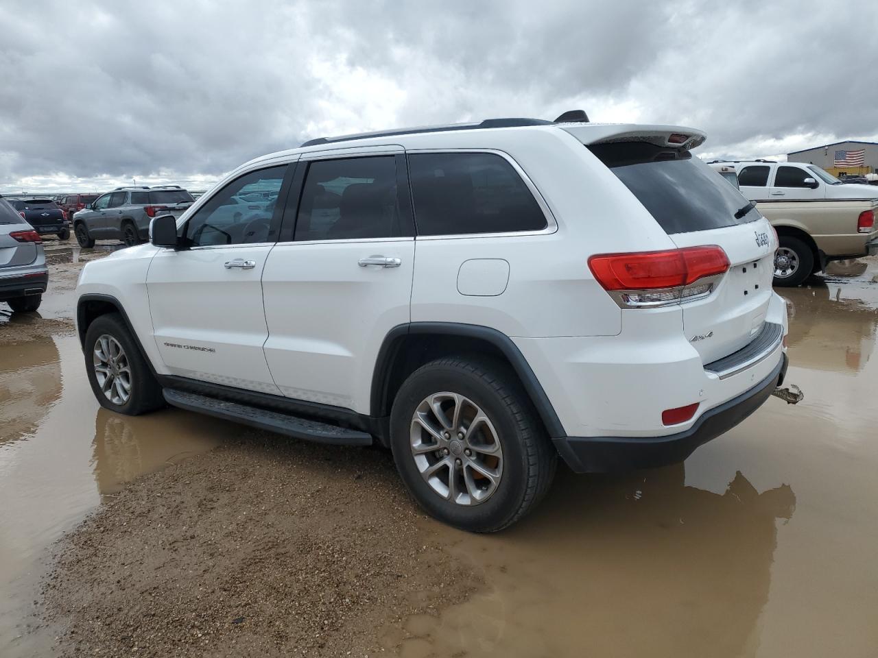 2015 Jeep Grand Cherokee VIN 1C4RJFBG9FC878292 Copart auction photo, side / minor dent/scratches damage thumbnail 2
