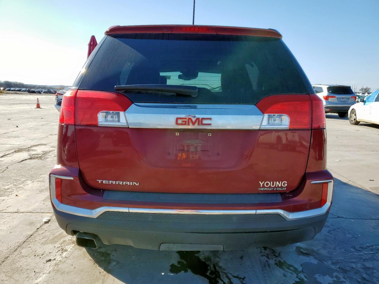 2017 GMC Terrain VIN 2GKALPEK9H6202647 Copart auction photo, front end damage thumbnail 6
