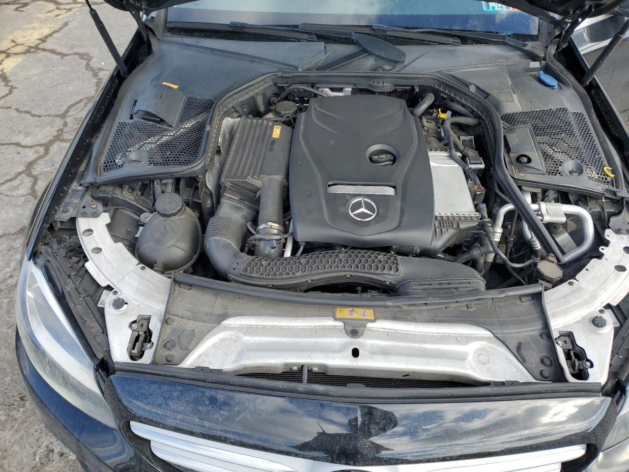 2016 Mercedes-Benz C-klasse VIN 55SWF4JBXGU145069 Copart auction photo, side damage thumbnail 13