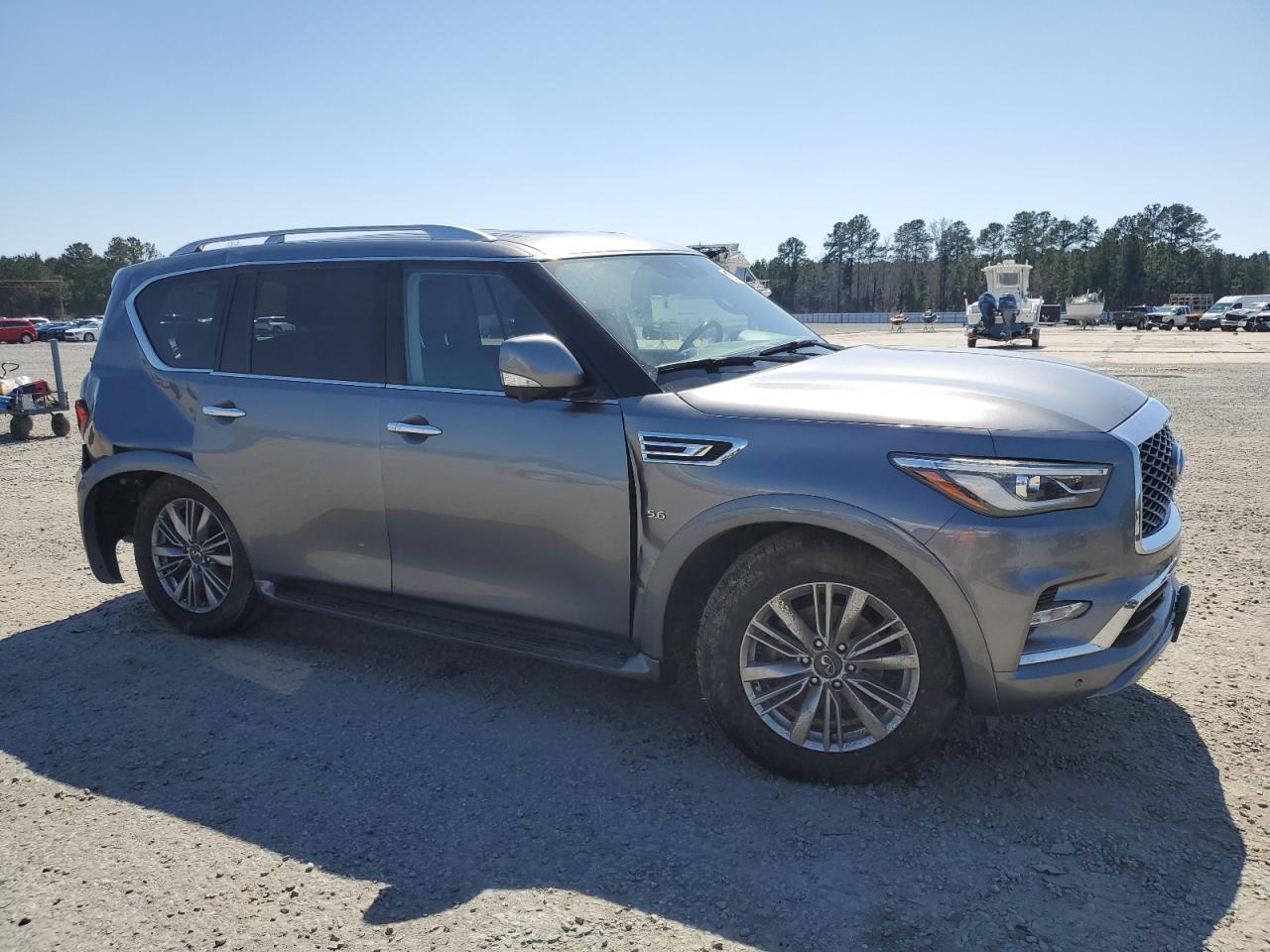 2020 Infiniti QX80 VIN JN8AZ2NE0L9252099 Copart auction photo, rear end damage thumbnail 4