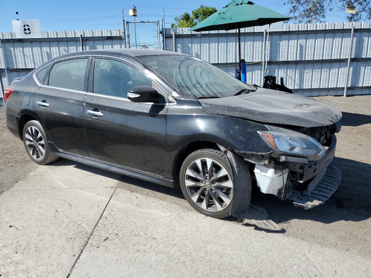 2017 Nissan Sentra VIN 3N1AB7AP8HY302644 Copart auction photo, front end / water/flood damage thumbnail 4