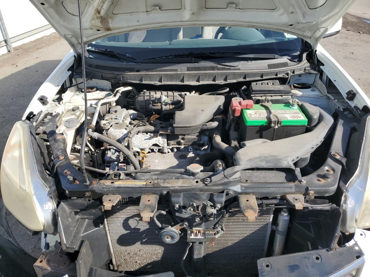 2013 Nissan Rogue VIN JN8AS5MV1DW622826 Copart auction photo, front end / side damage thumbnail 12