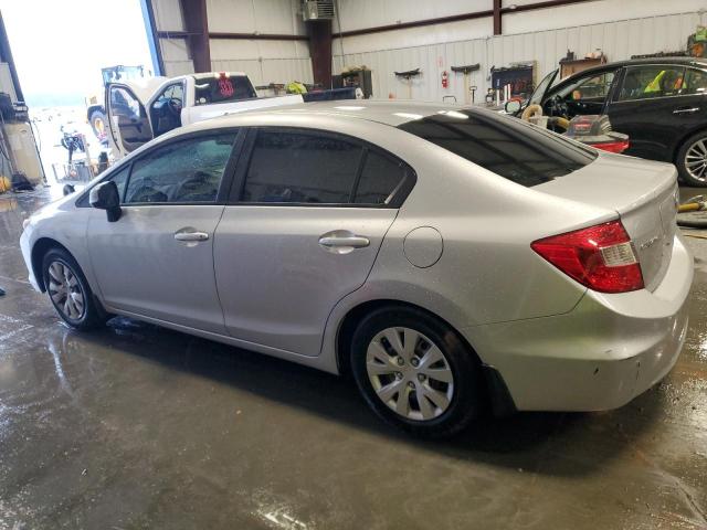 2012 Honda Civic VIN 19XFB2F54CE307539 Copart auction photo, rear end / side damage thumbnail 2