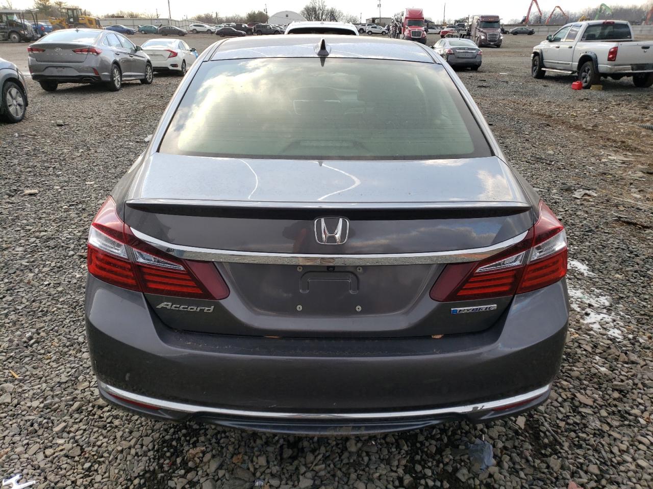 2017 Honda Accord VIN JHMCR6F58HC012950 Copart auction photo, front end / side damage thumbnail 6