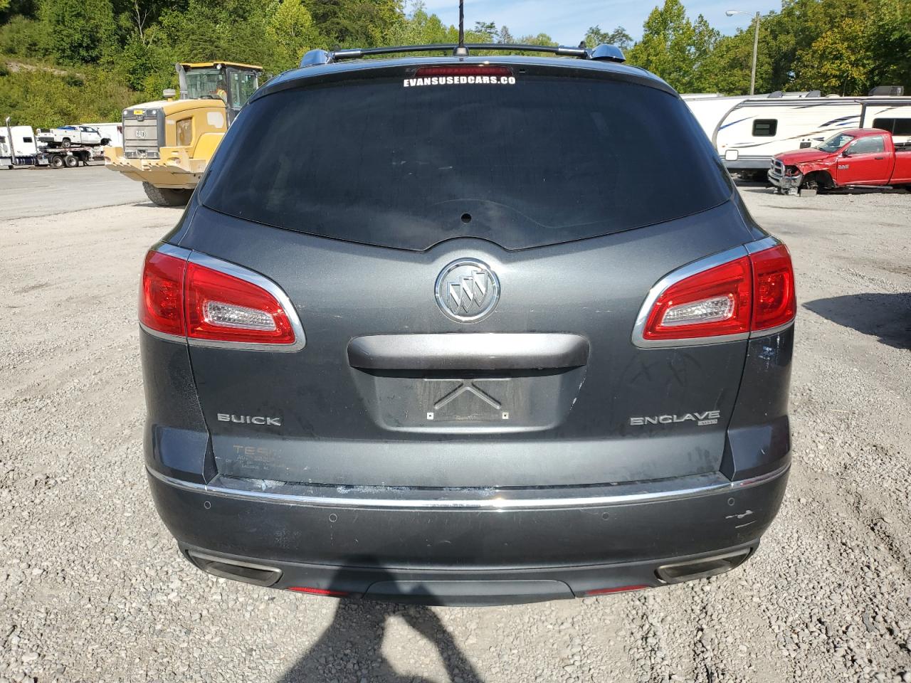 2014 Buick Enclave VIN 5GAKVCKD1EJ235537 Copart auction photo, front end damage thumbnail 6