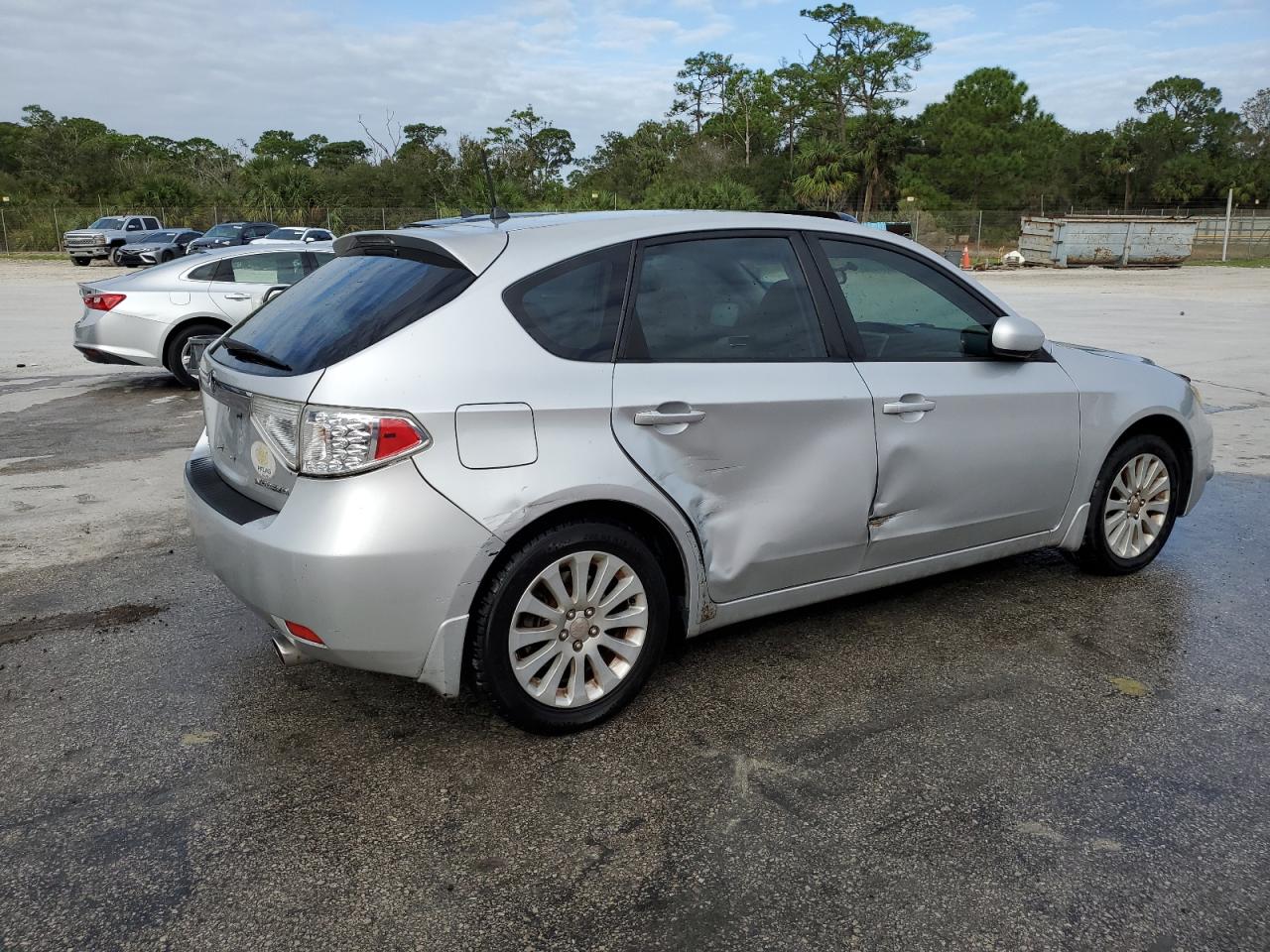 2010 Subaru Impreza VIN JF1GH6B68AH824817 Copart auction photo, side / minor dent/scratches damage thumbnail 3
