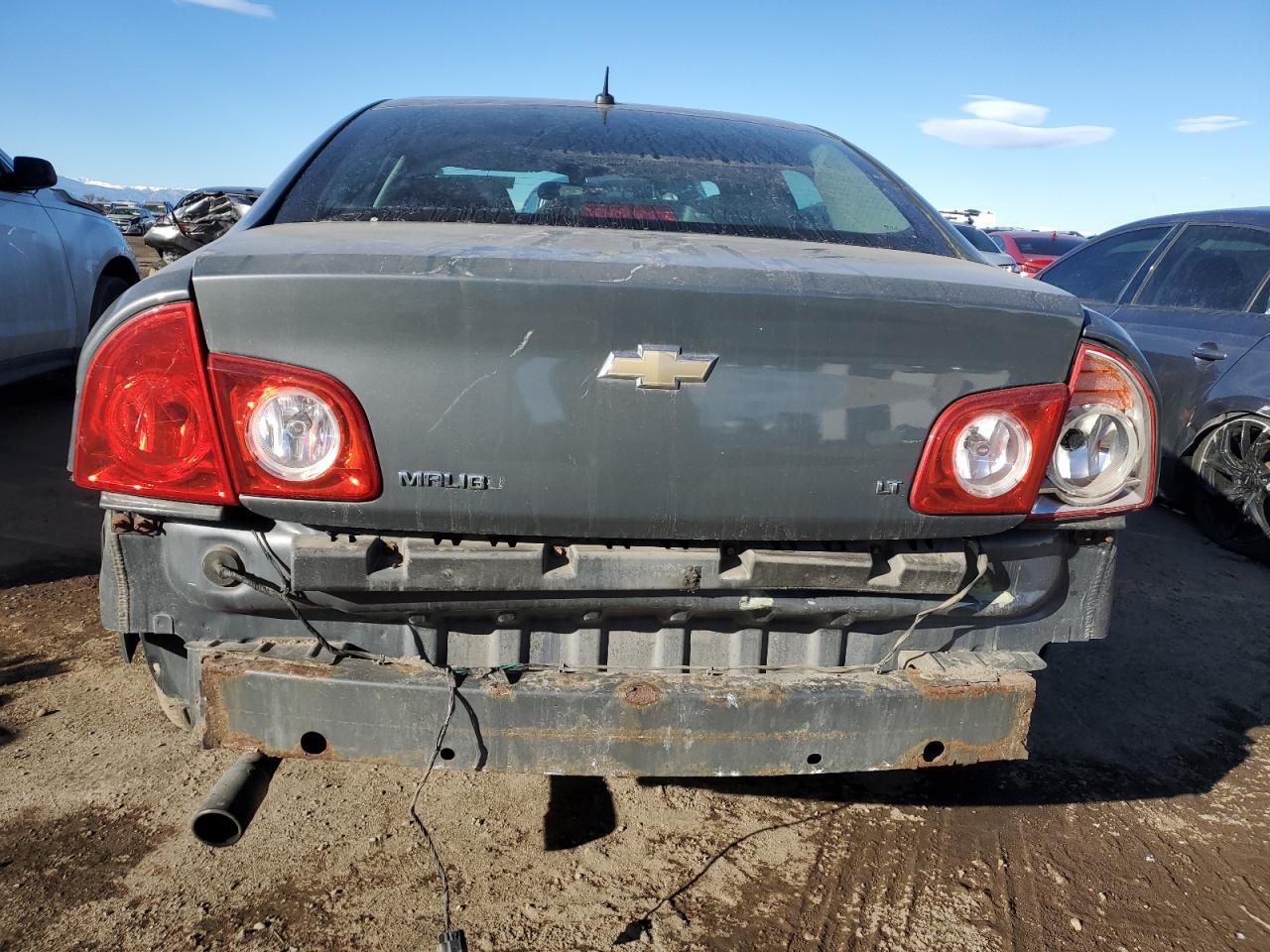 2009 Chevrolet Malibu VIN 1G1ZH57B19F257370 Copart auction photo, rear end damage thumbnail 6