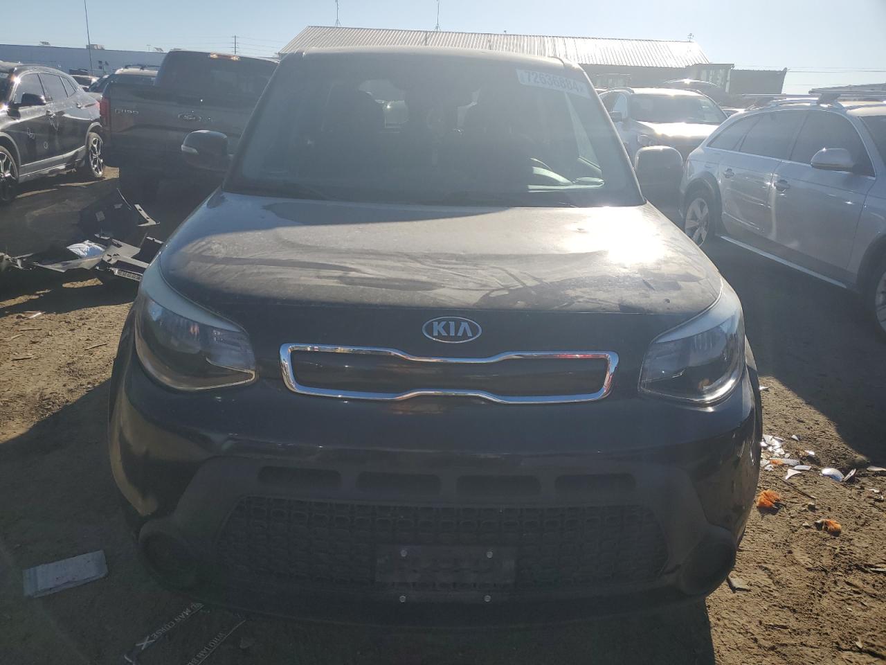 2015 KIA Soul VIN KNDJP3A51F7226589 Copart auction photo, rear end damage thumbnail 5