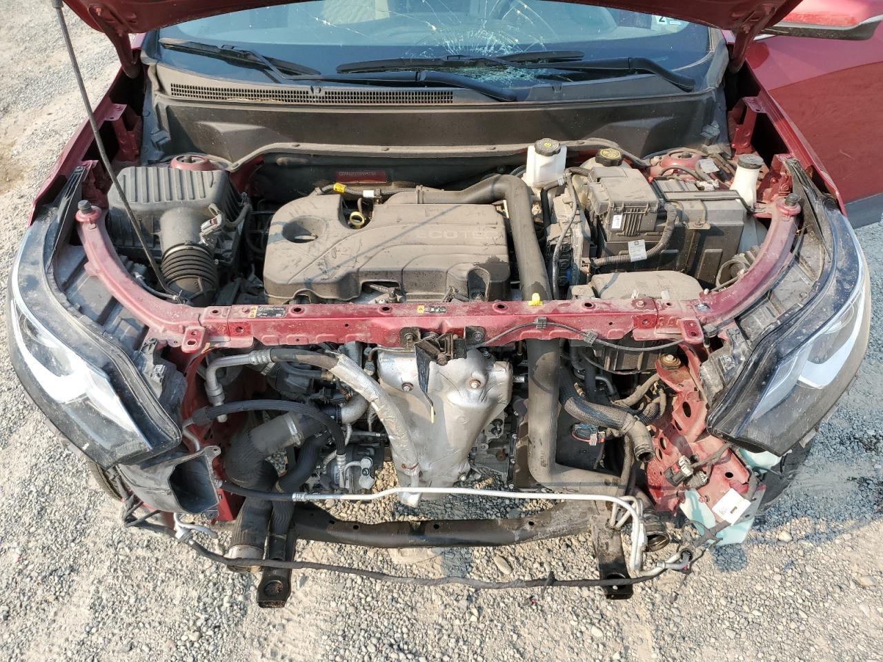 2019 Chevrolet Equinox VIN 3GNAXJEV7KS649176 Copart auction photo, all over damage thumbnail 12