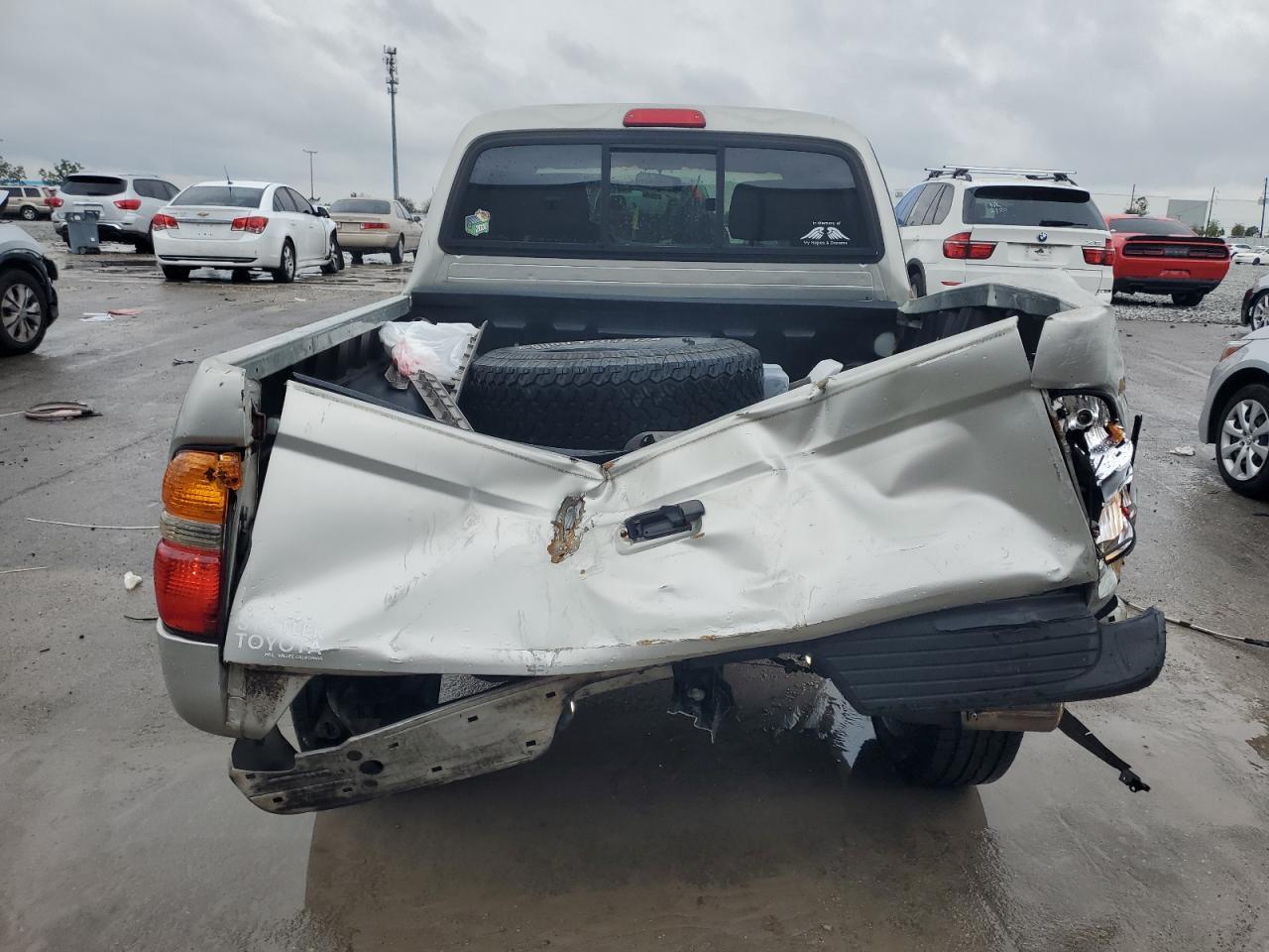 2004 Toyota Tacoma VIN 5TEGN92N14Z412589 Copart auction photo, rear end damage thumbnail 6