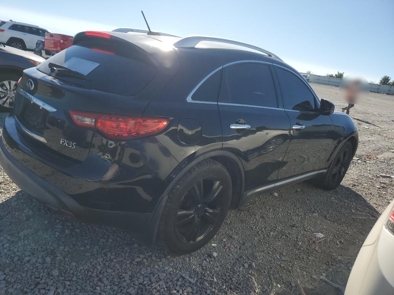 2010 Infiniti FX VIN JN8AS1MW3AM856524 Copart auction photo, all over damage thumbnail 3