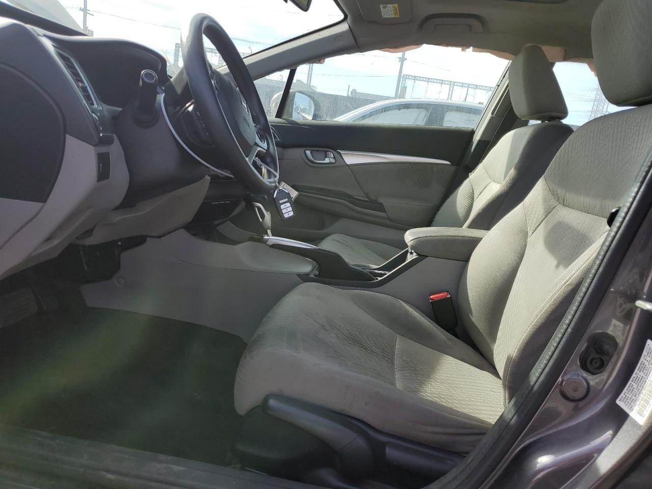 2015 Honda Civic VIN 19XFB2F82FE216932 Copart auction photo, side / undercarriage damage thumbnail 7