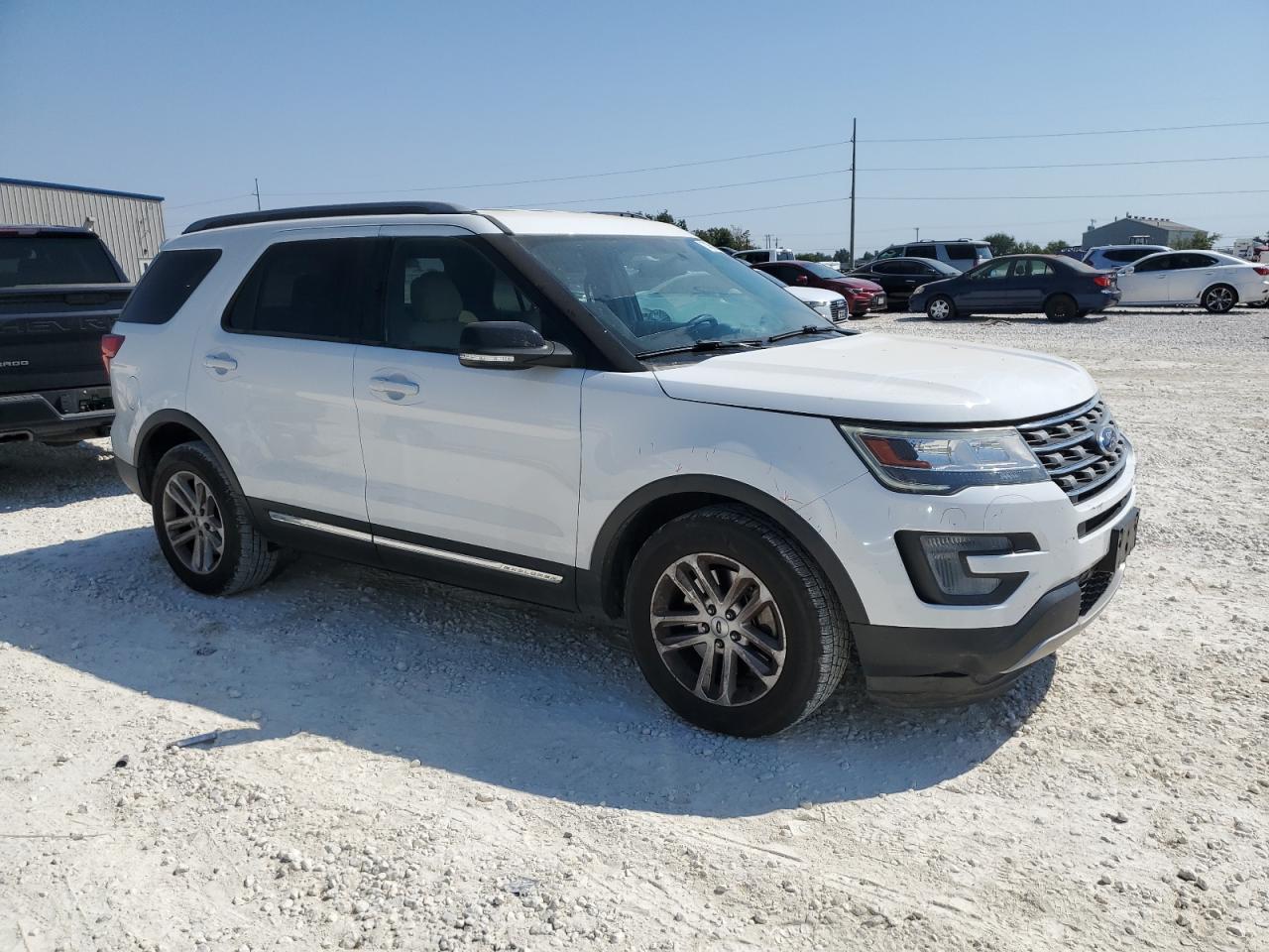 2017 Ford Explorer VIN 1FM5K7D82HGD40595 Copart auction photo, rear end / all over damage thumbnail 4