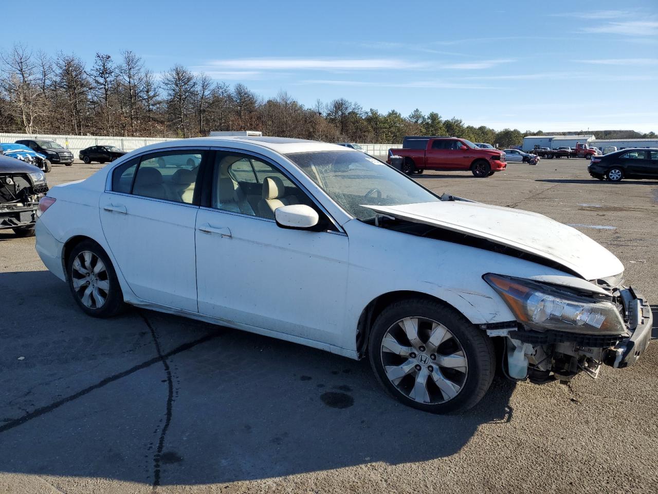 2010 Honda Accord VIN 1HGCP2F83AA075452 Copart auction photo, front end damage thumbnail 4