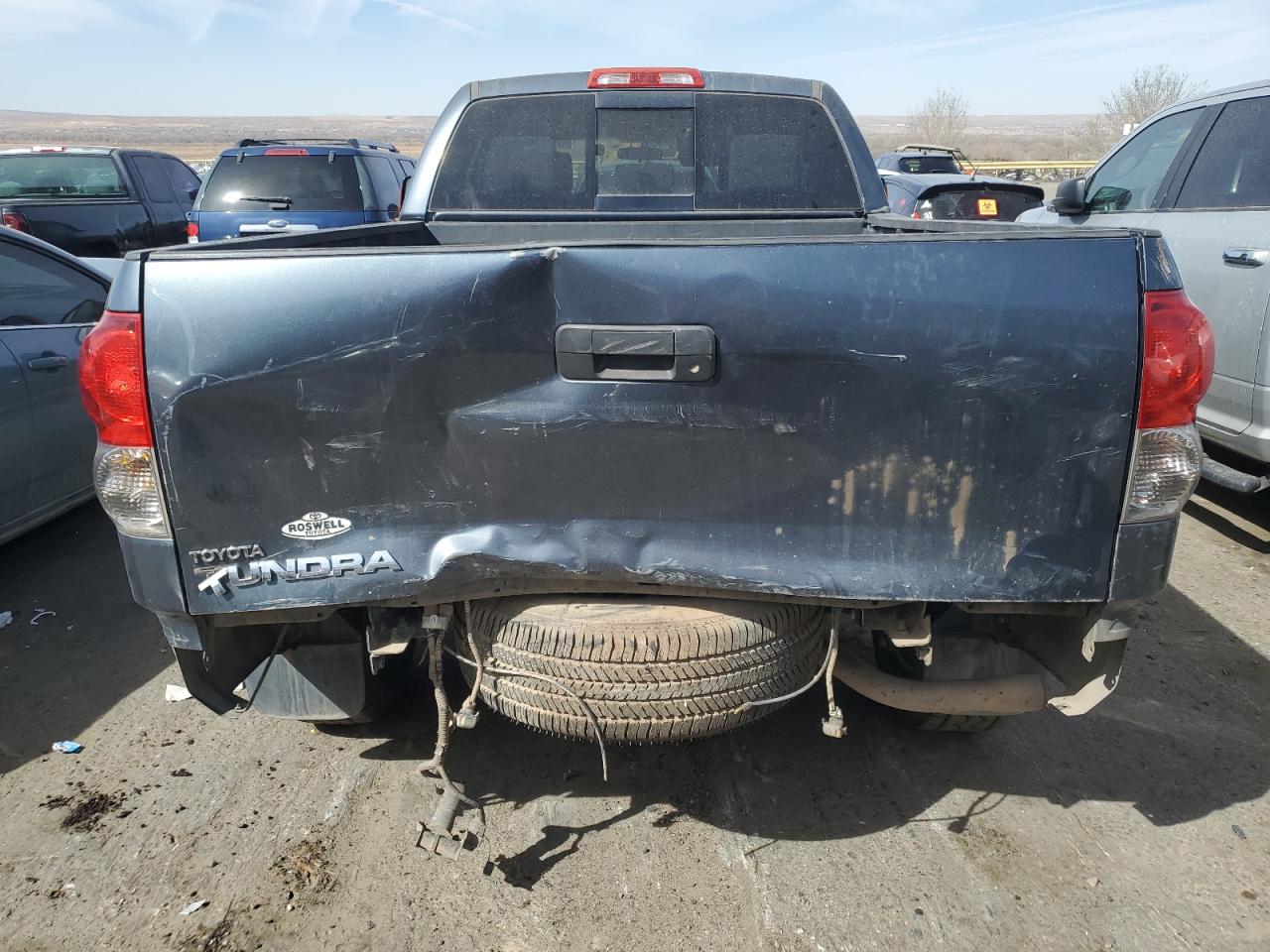 2009 Toyota Tundra VIN 5TFRV54109X070434 Copart auction photo, rear end / side damage thumbnail 6