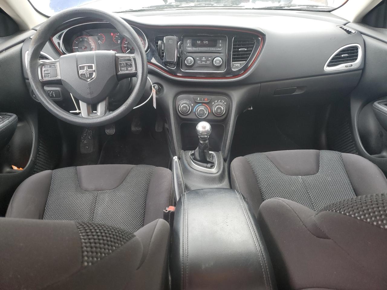 2014 Dodge Dart VIN 1C3CDFAA4ED768404 Copart auction photo, all over damage thumbnail 8