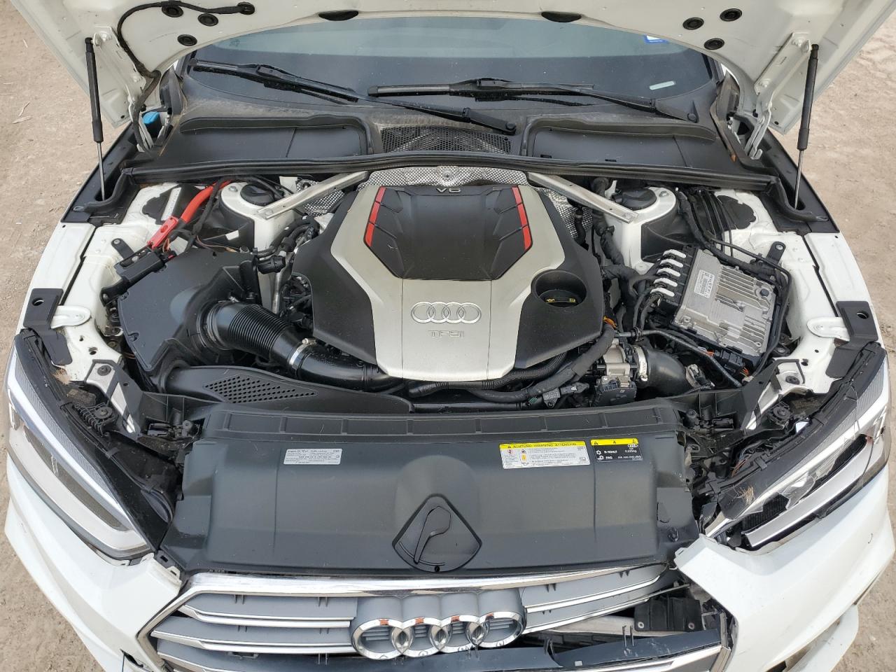 2019 Audi RS5 VIN WAUB4CF5XKA014726 Copart auction photo, front end damage thumbnail 11