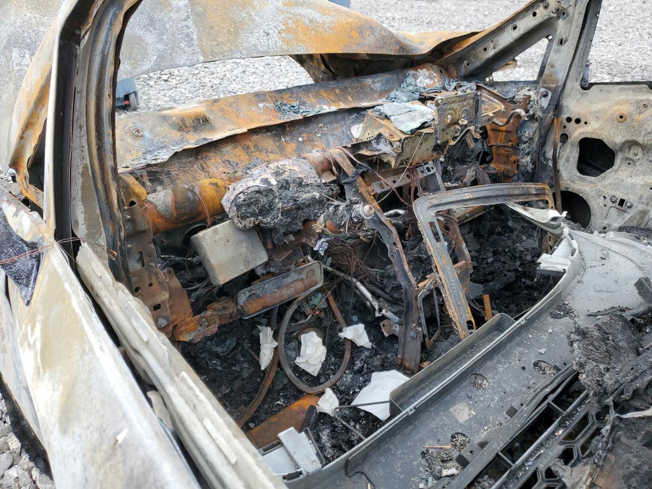 2019 Ford EcoSport VIN MAJ6S3GL7KC264443 Copart auction photo, burn damage thumbnail 8