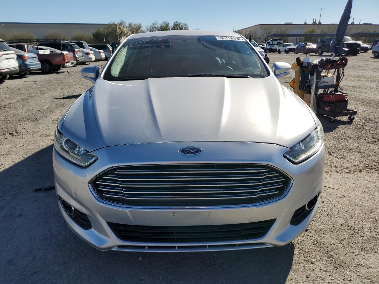 2015 Ford Fusion VIN 3FA6P0PU1FR105403 Copart auction photo, side damage thumbnail 5