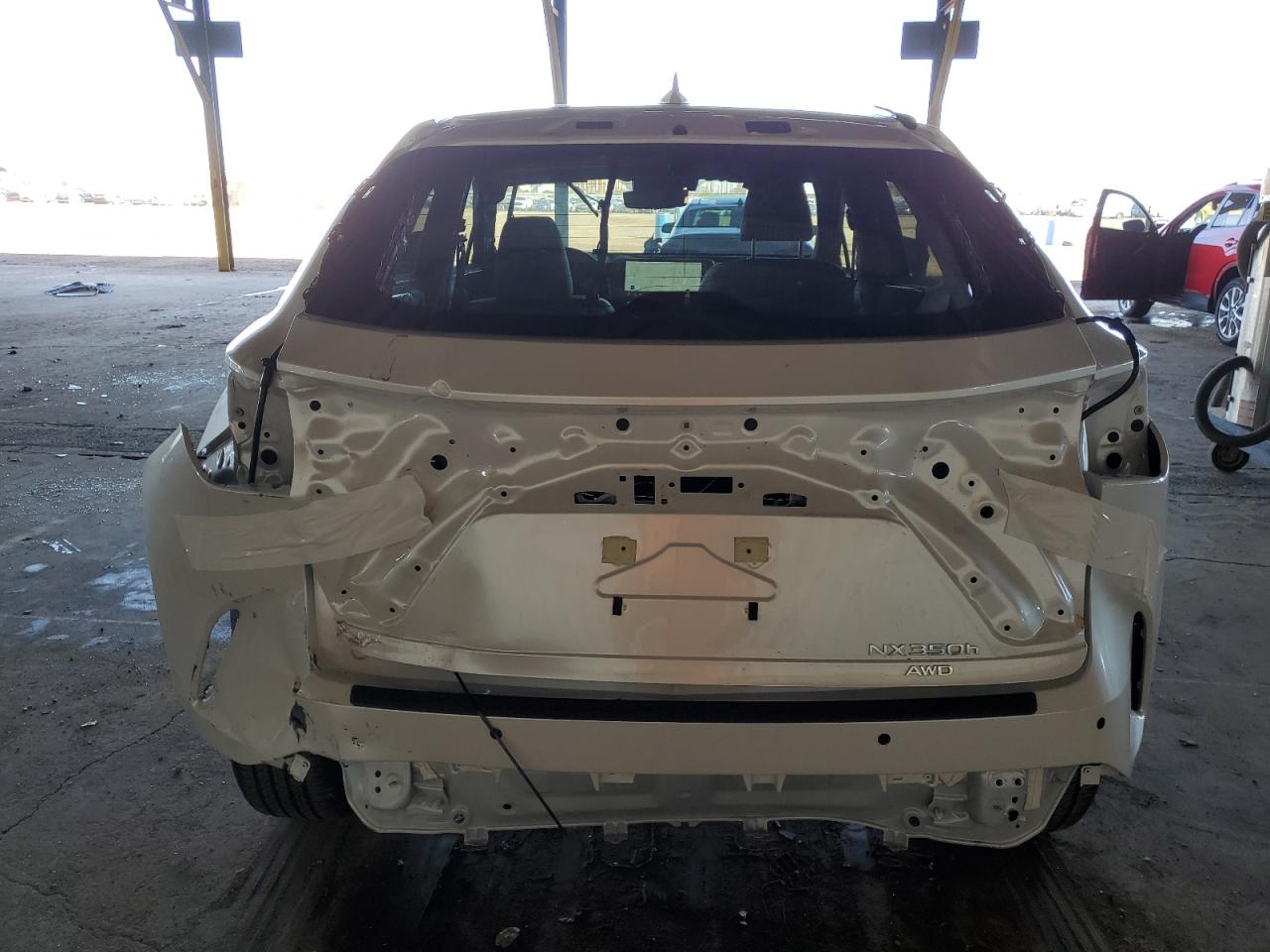 2024 Lexus NX VIN JTJGKCEZ1R5016156 Copart auction photo, all over damage thumbnail 6