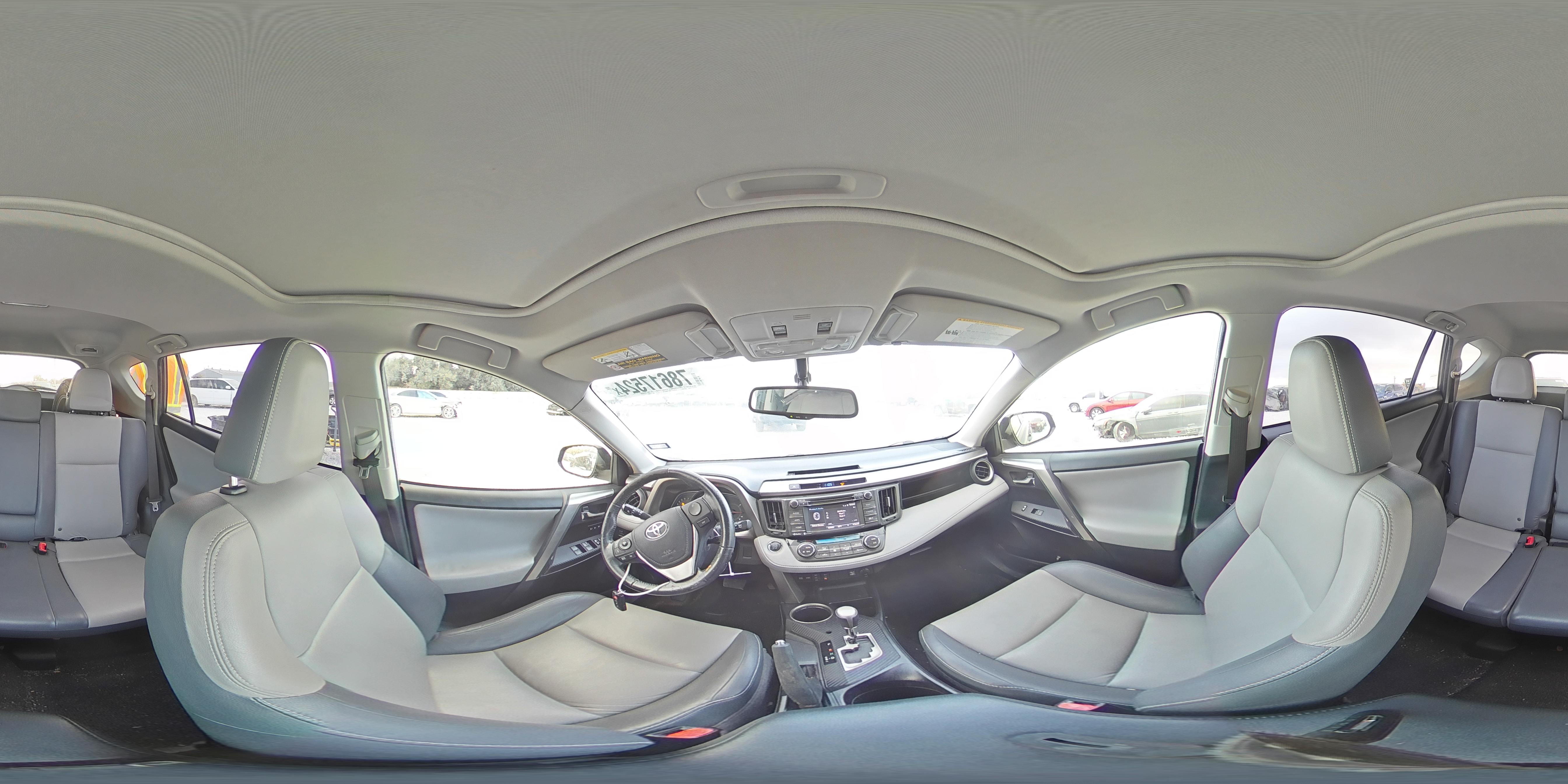 2015 Toyota RAV 4 VIN JTMYFREV8FD079073 Copart auction photo, side / front end damage thumbnail 13