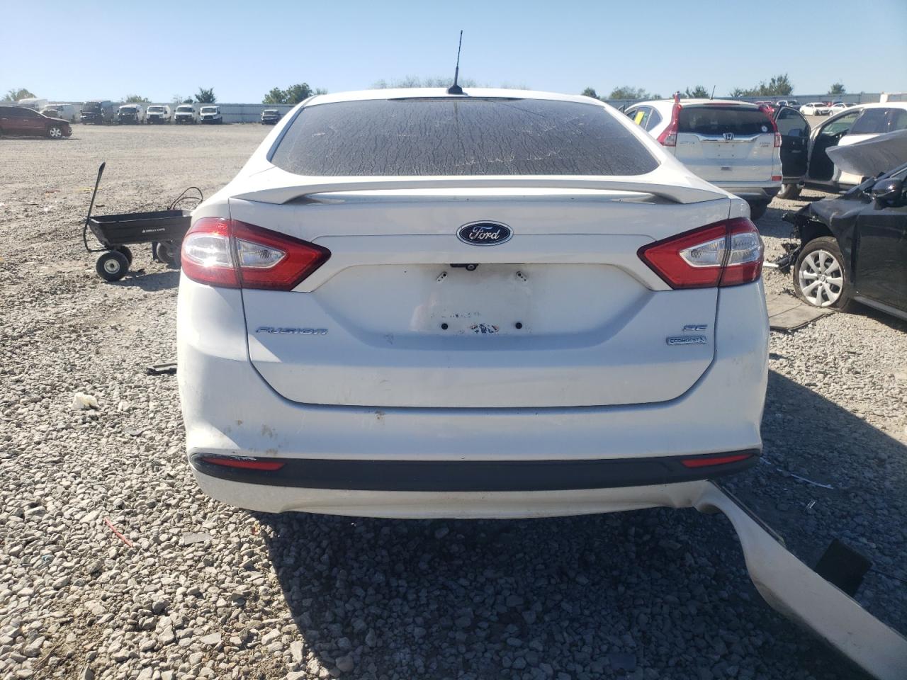 2015 Ford Fusion VIN 1FA6P0HD9F5111208 Copart auction photo, front end damage thumbnail 6