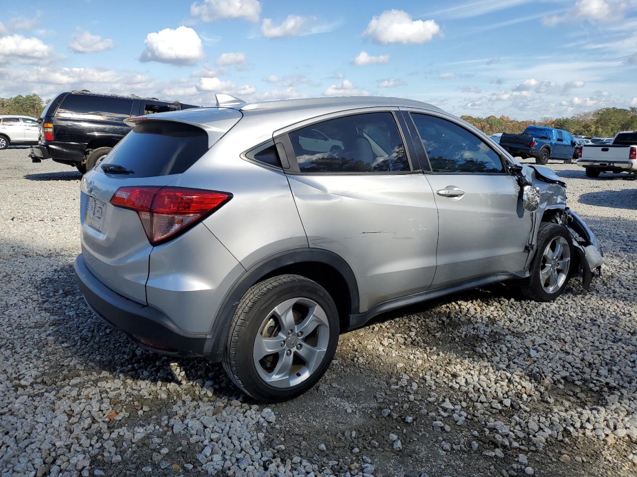 2016 Honda HR-V VIN 3CZRU5H72GM725286 Copart auction photo, front end damage thumbnail 3