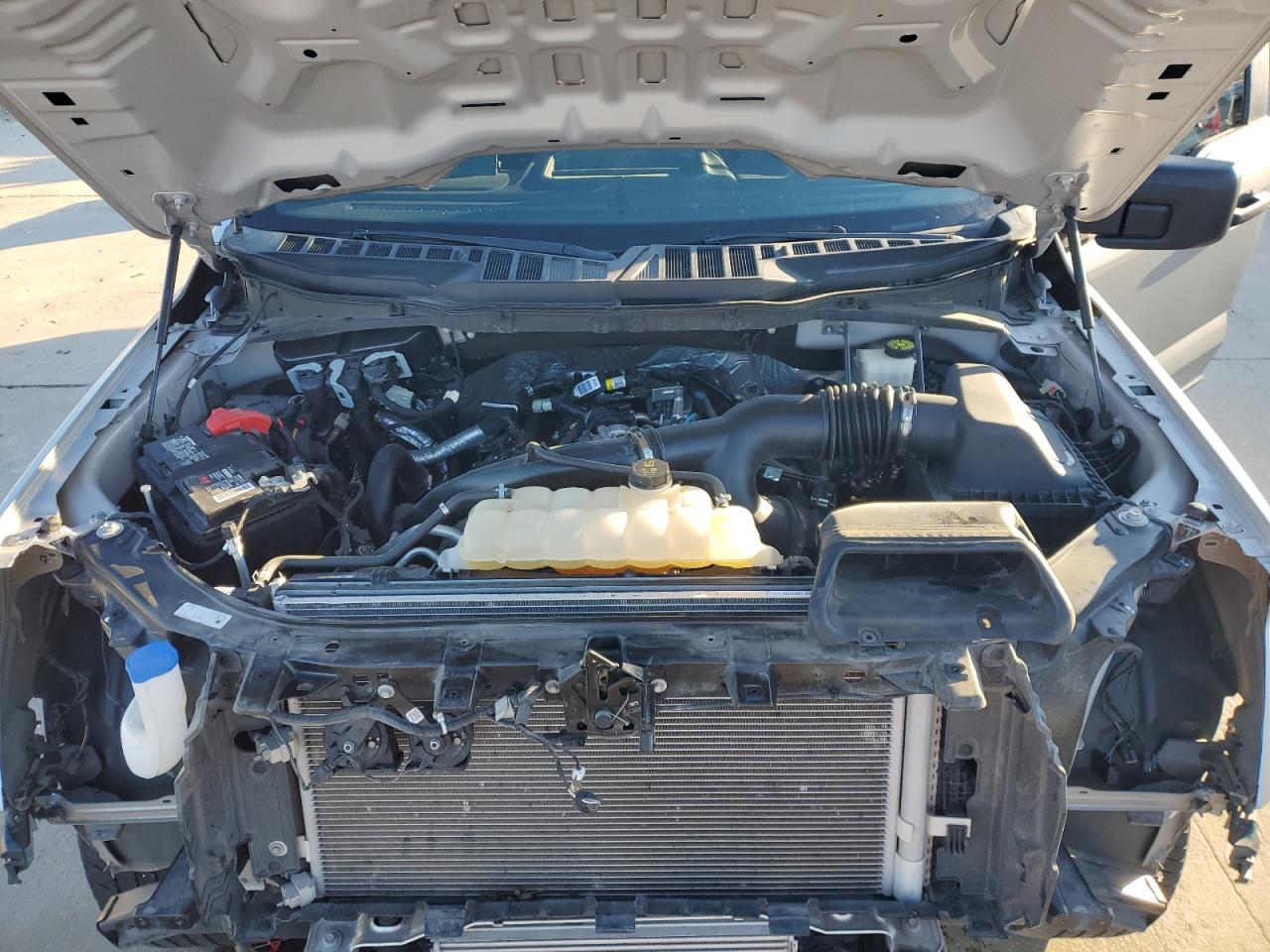 2022 Ford F-150 VIN 1FTEW1EP9NKE35160 Copart auction photo, front end / rear end damage thumbnail 11