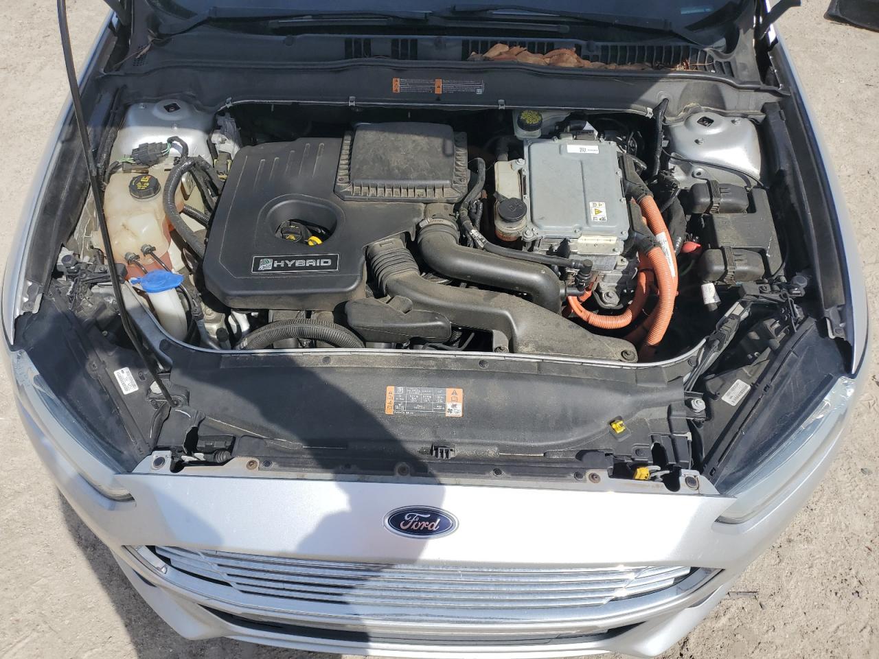 2016 Ford Fusion VIN 3FA6P0LU5GR397810 Copart auction photo, rear end damage thumbnail 13