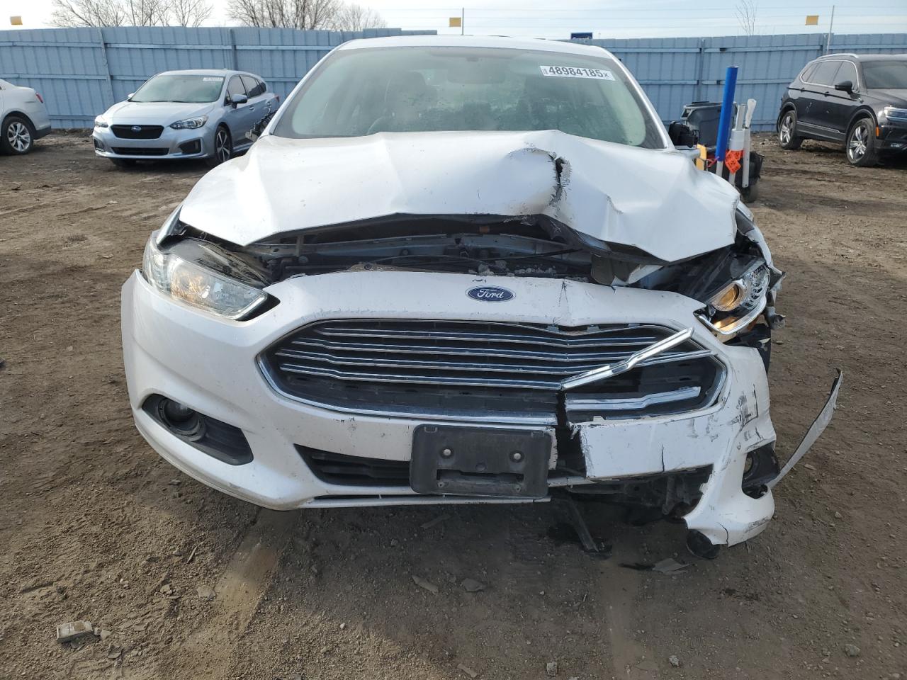 2016 Ford Fusion VIN 3FA6P0HD5GR193386 Copart auction photo, front end / rear end damage thumbnail 5