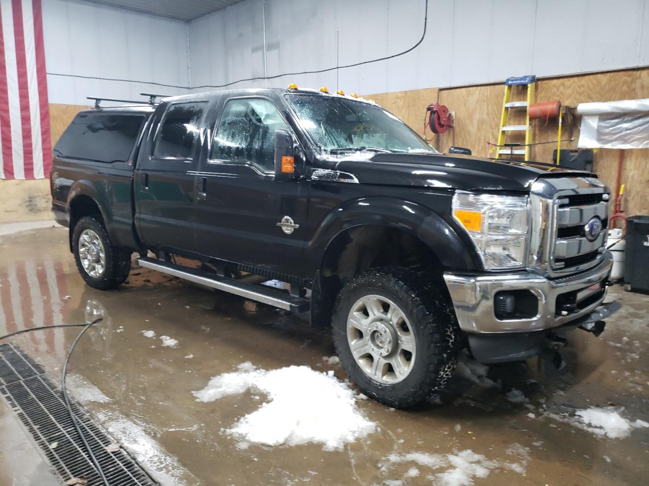2011 Ford F350 VIN 1FT8W3BT5BEC14952 Copart auction photo, front end / undercarriage damage thumbnail 4