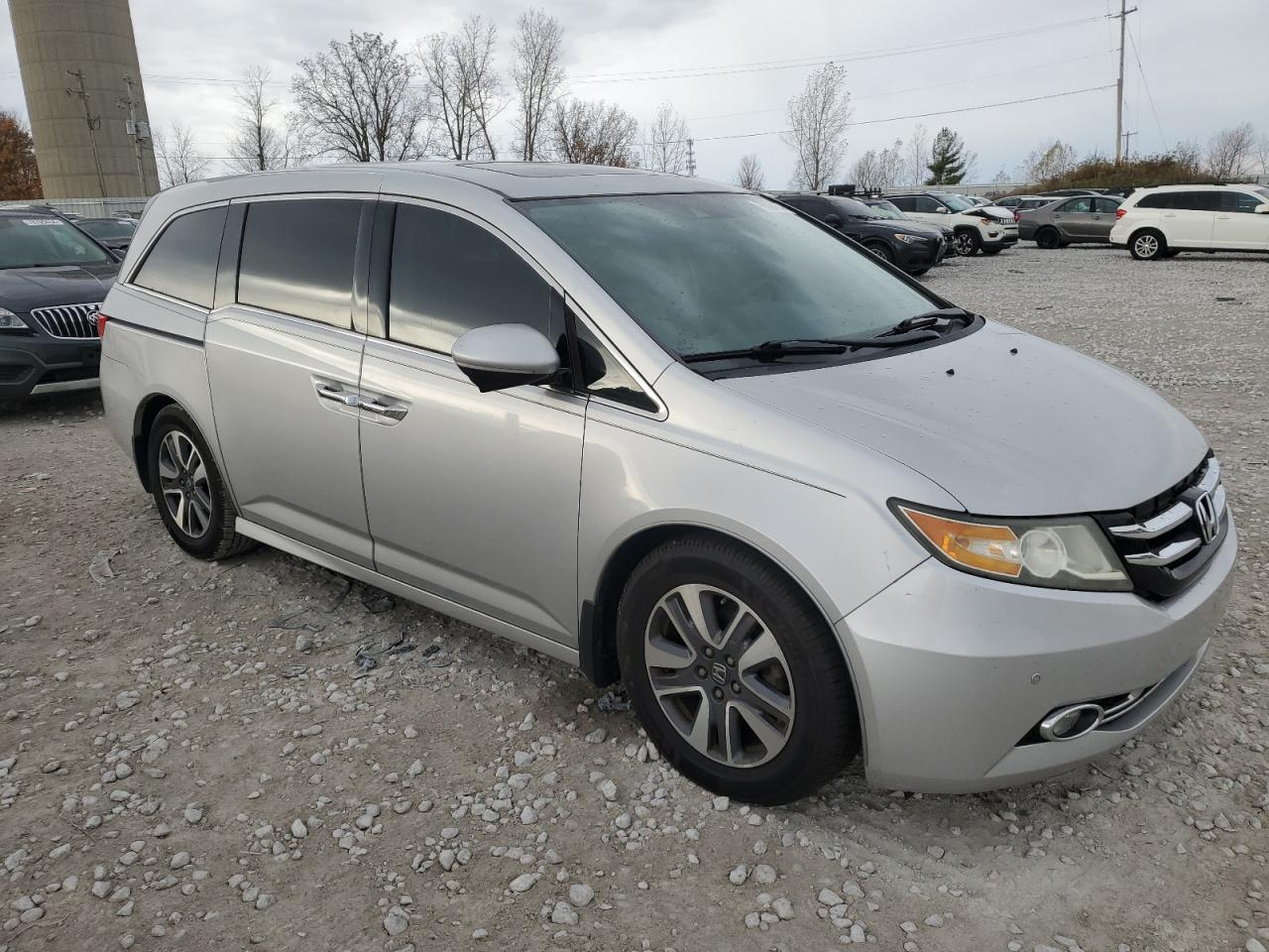 2014 Honda Odyssey VIN 5FNRL5H99EB032405 Copart auction photo, mechanical damage thumbnail 4