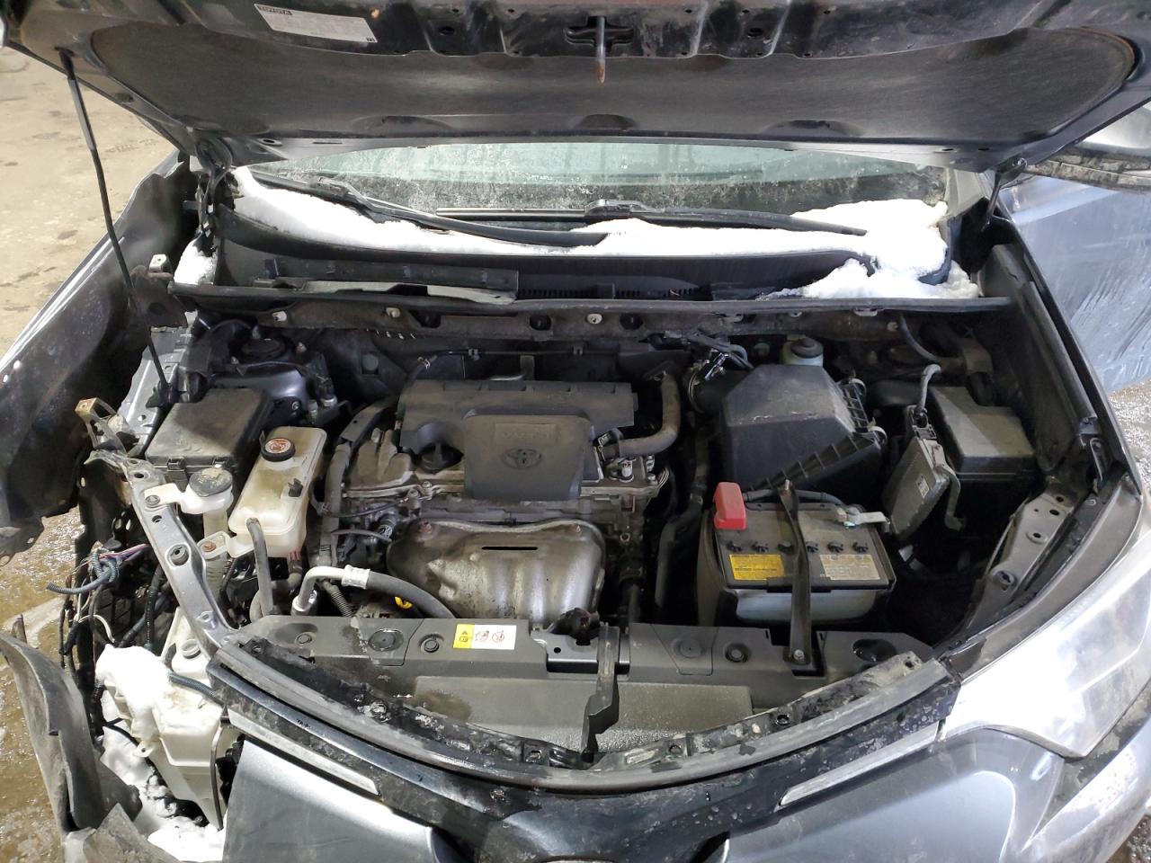 2017 Toyota RAV 4 VIN JTMRFREV6HD208516 Copart auction photo, front end damage thumbnail 12