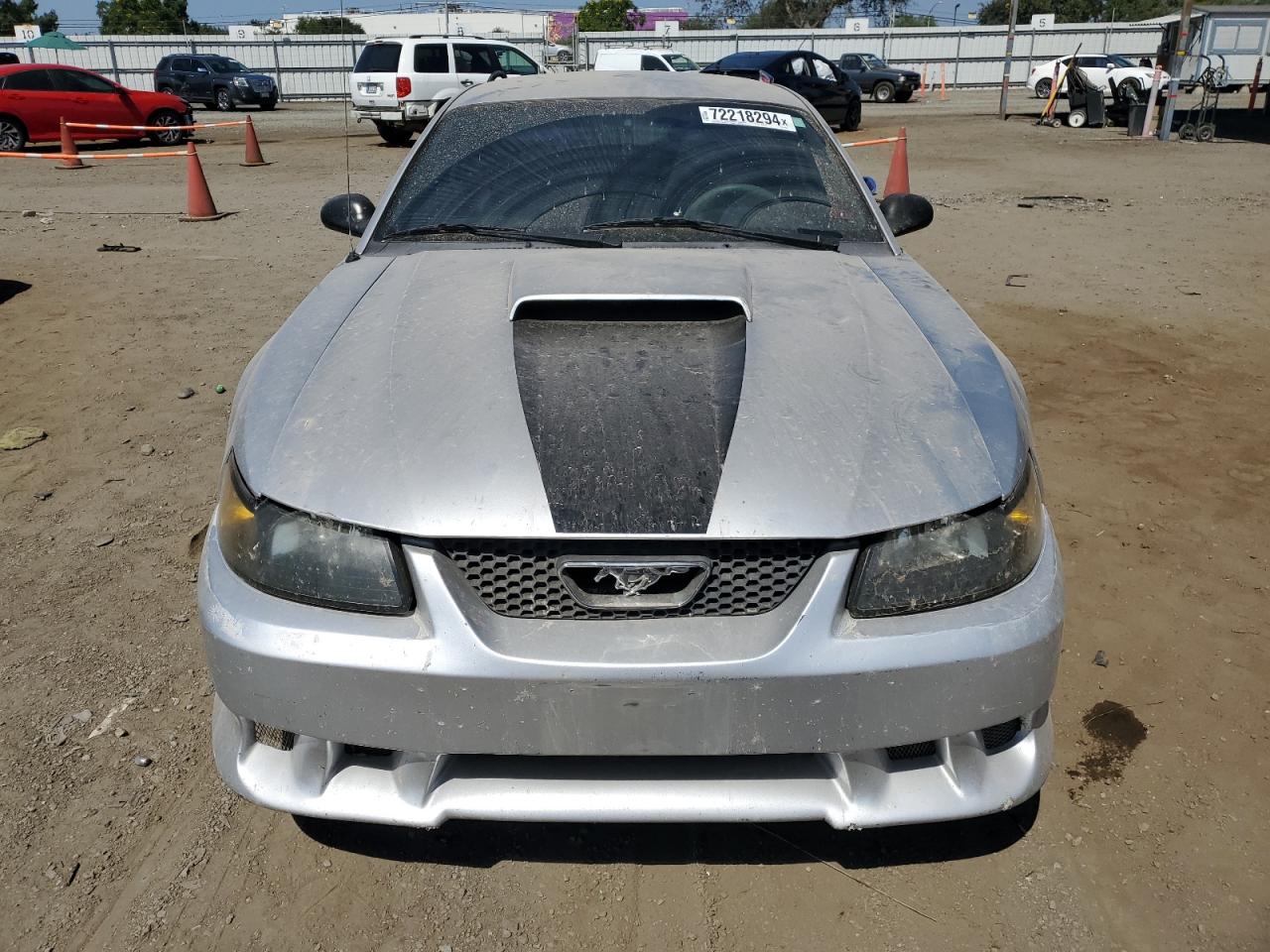 2001 Ford Mustang VIN 1FAFP40411F147139 Copart auction photo, rear end damage thumbnail 5