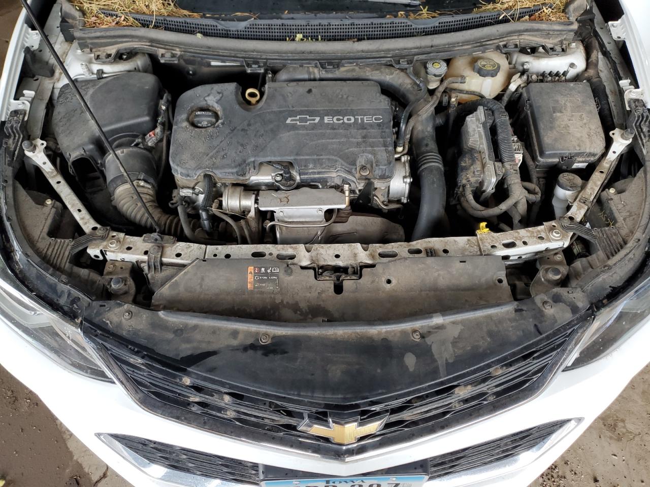 2017 Chevrolet Cruze VIN 3G1BE5SM0HS550920 Copart auction photo, mechanical / minor dent/scratches damage thumbnail 11