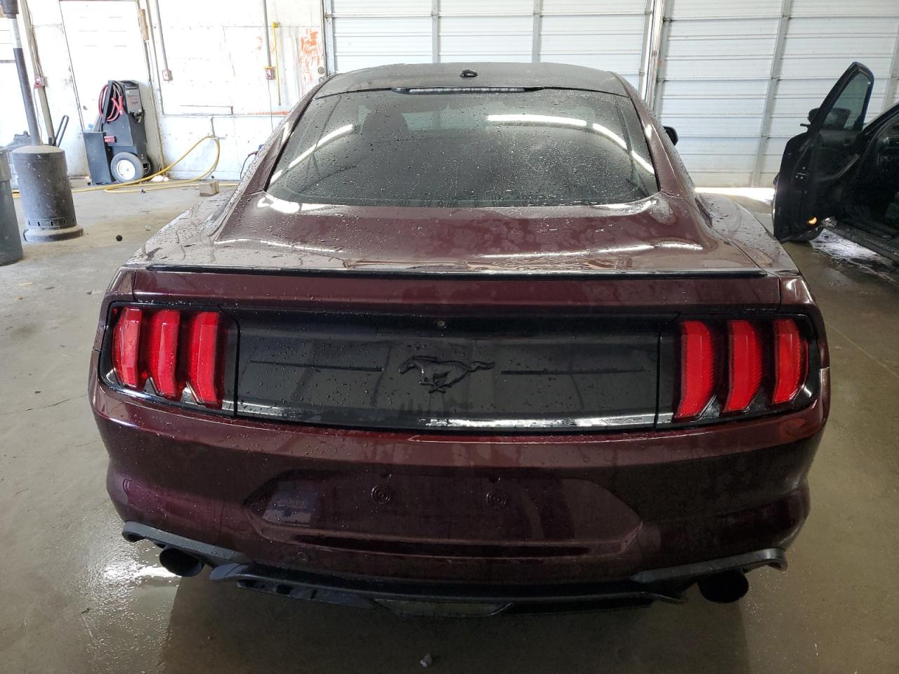 2018 Ford Mustang VIN 1FA6P8TH5J5179829 Copart auction photo, front end / side damage thumbnail 6