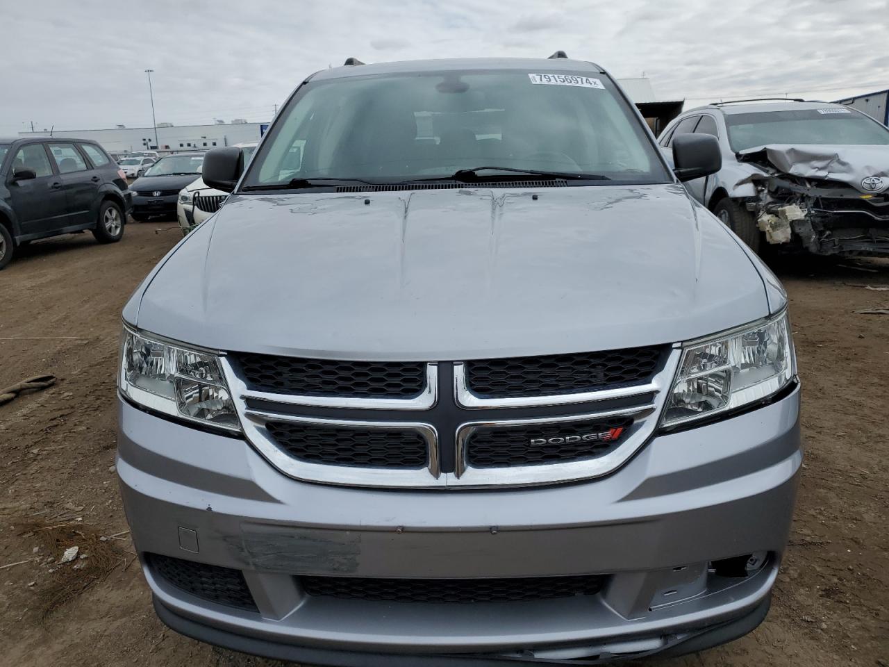 2018 Dodge Journey VIN 3C4PDCAB6JT444055 Copart auction photo, hail / side damage thumbnail 5