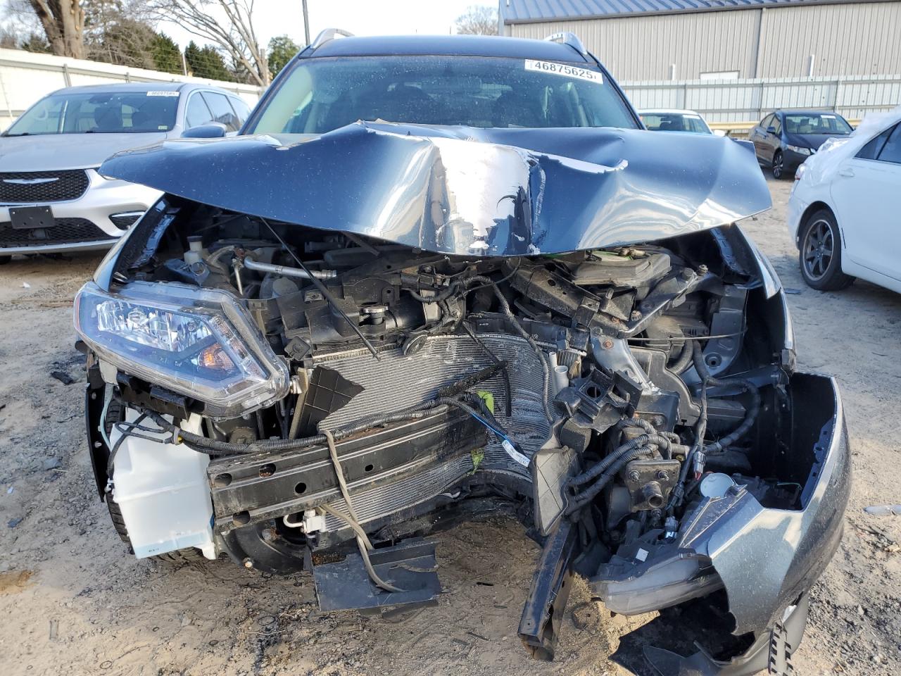 2016 Nissan Rogue VIN KNMAT2MV3GP656238 Copart auction photo, front end damage thumbnail 5