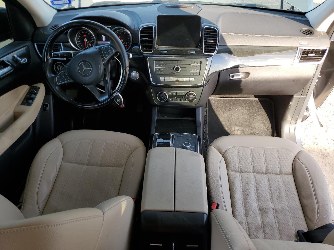 2017 Mercedes-Benz GLS-klasse VIN 4JGDF6EEXHA914135 Copart auction photo, all over damage thumbnail 8