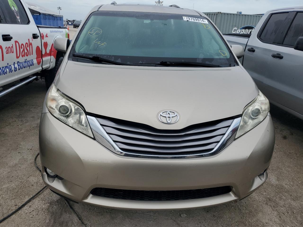 2015 Toyota Sienna VIN 5TDYK3DC0FS548234 Copart auction photo, water/flood damage thumbnail 5