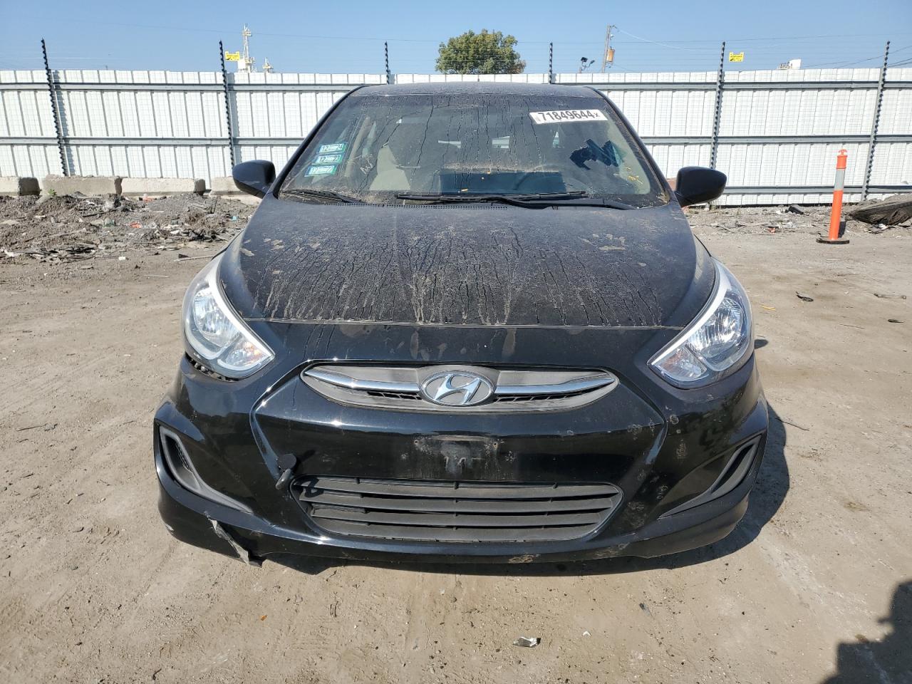 2016 Hyundai Accent VIN KMHCT4AE7GU080028 Copart auction photo, all over damage thumbnail 5