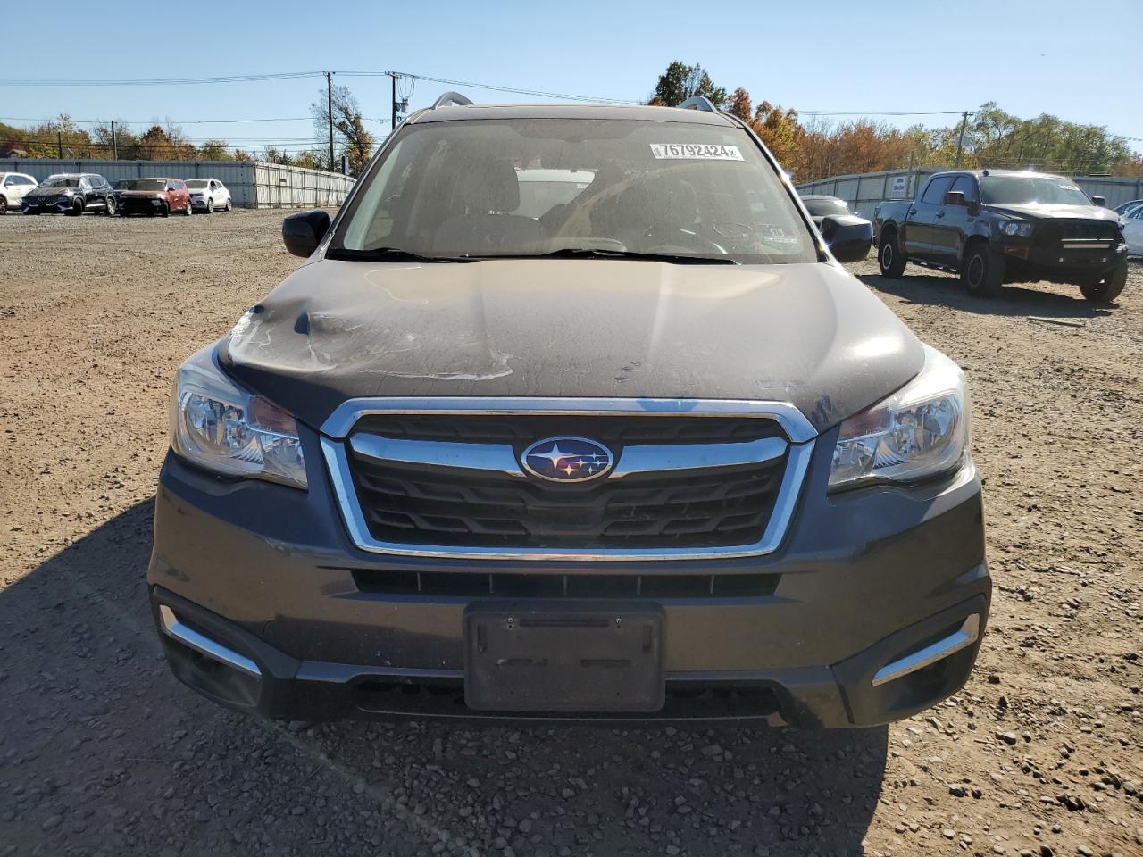2018 Subaru Forester VIN JF2SJAEC1JH452512 Copart auction photo, rear end / front end damage thumbnail 5