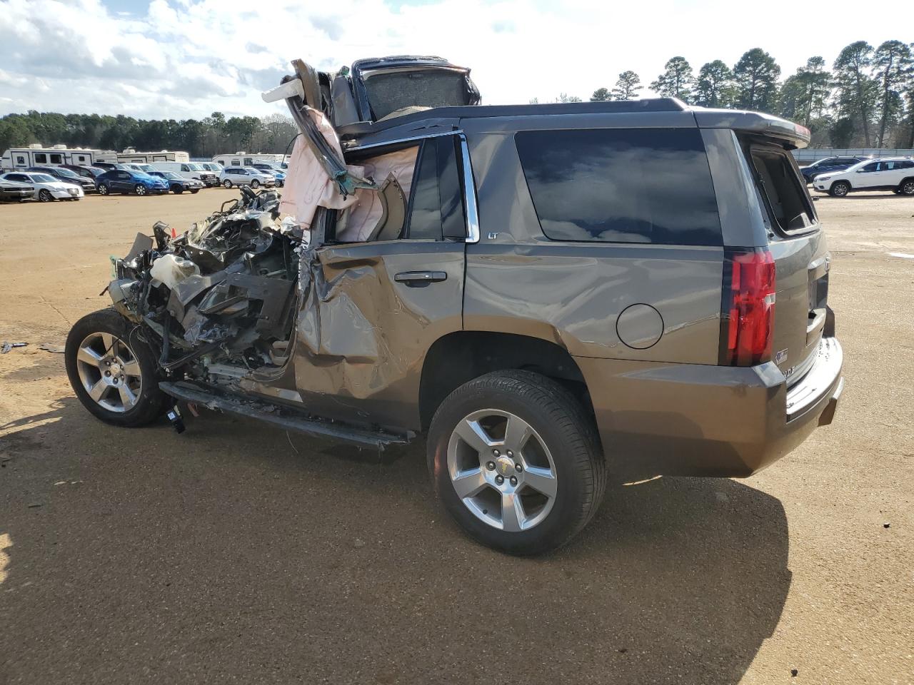 2016 Chevrolet Tahoe VIN 1GNSCBKC1GR269947 Copart auction photo, all over damage thumbnail 2