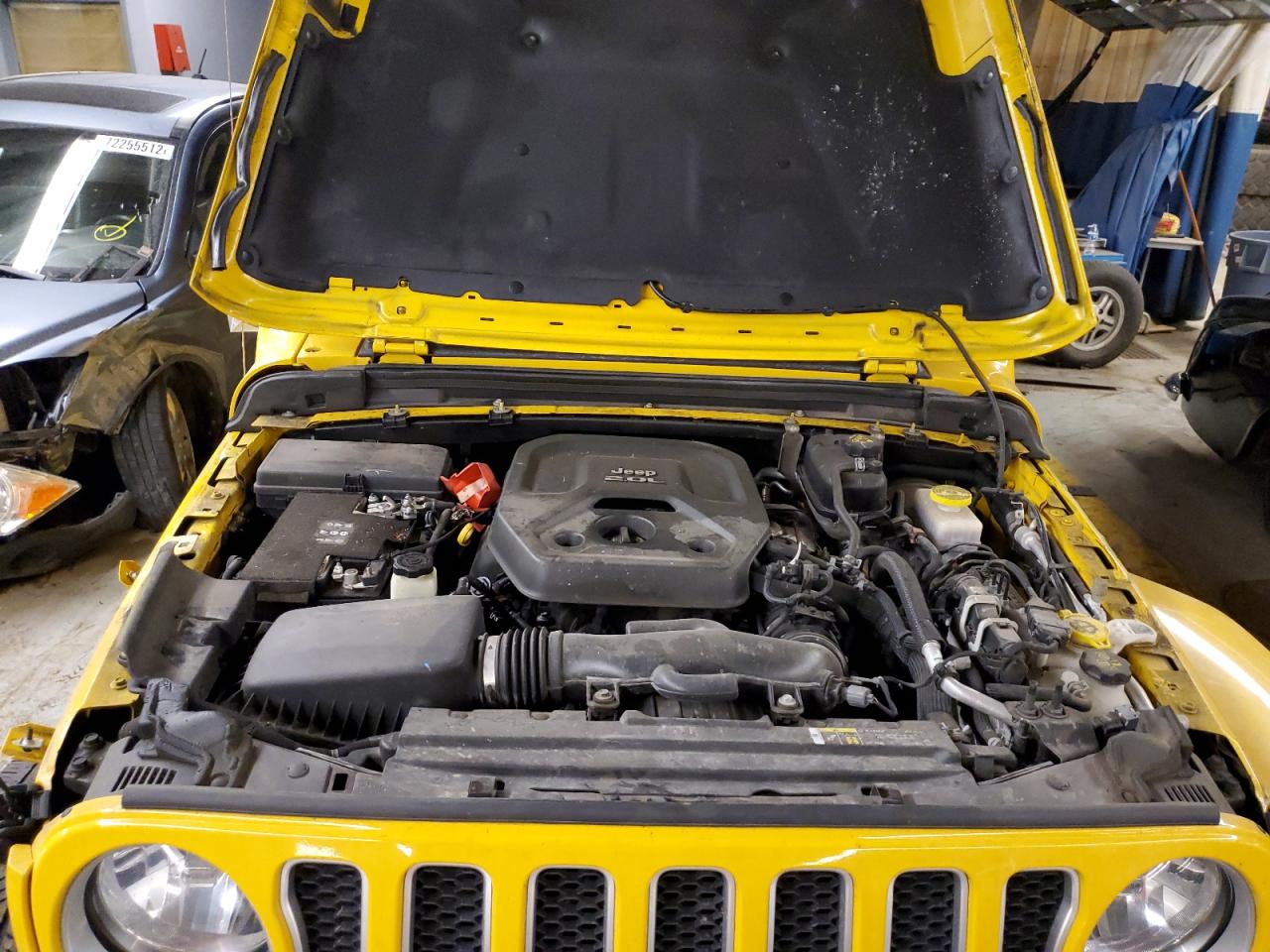 2020 Jeep Wrangler VIN 1C4HJXEN8LW272472 Copart auction photo, all over damage thumbnail 11