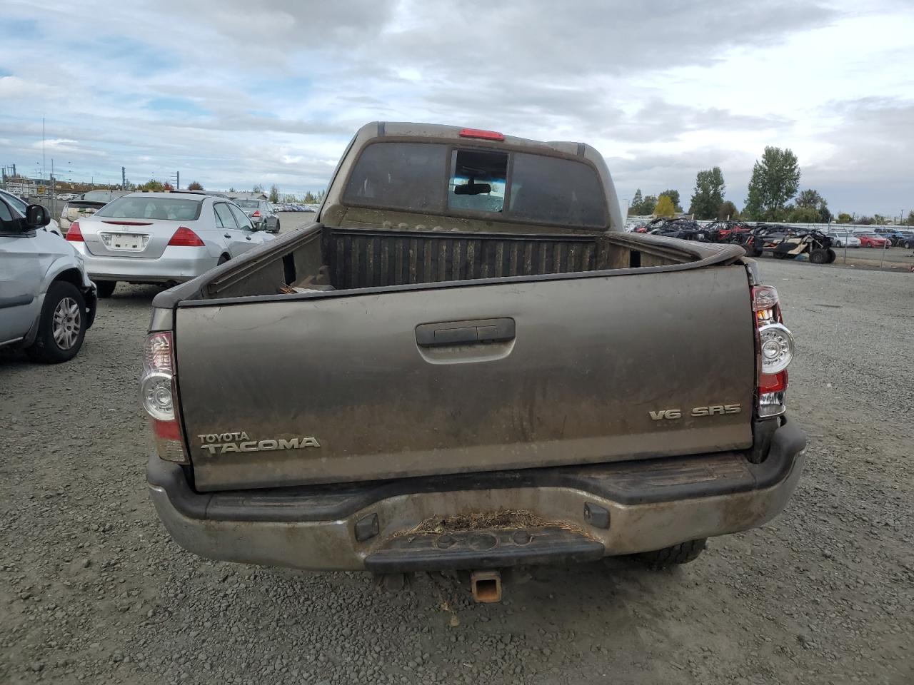 2010 Toyota Tacoma VIN 5TEUU4EN0AZ687502 Copart auction photo, all over damage thumbnail 6