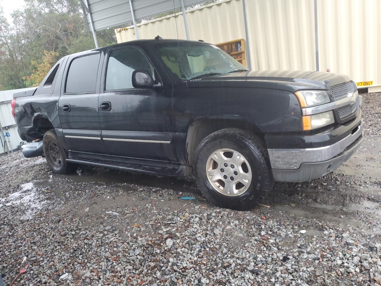 2003 Chevrolet Avalanche VIN 3GNEC13T73G265613 Copart auction photo, rear end damage thumbnail 4